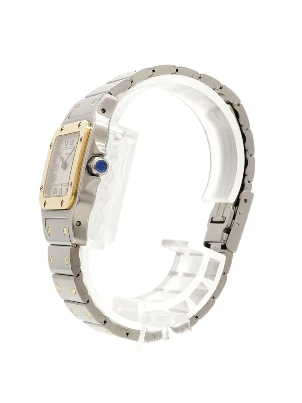 Cartier Santos Galbe SM White Dial Watch